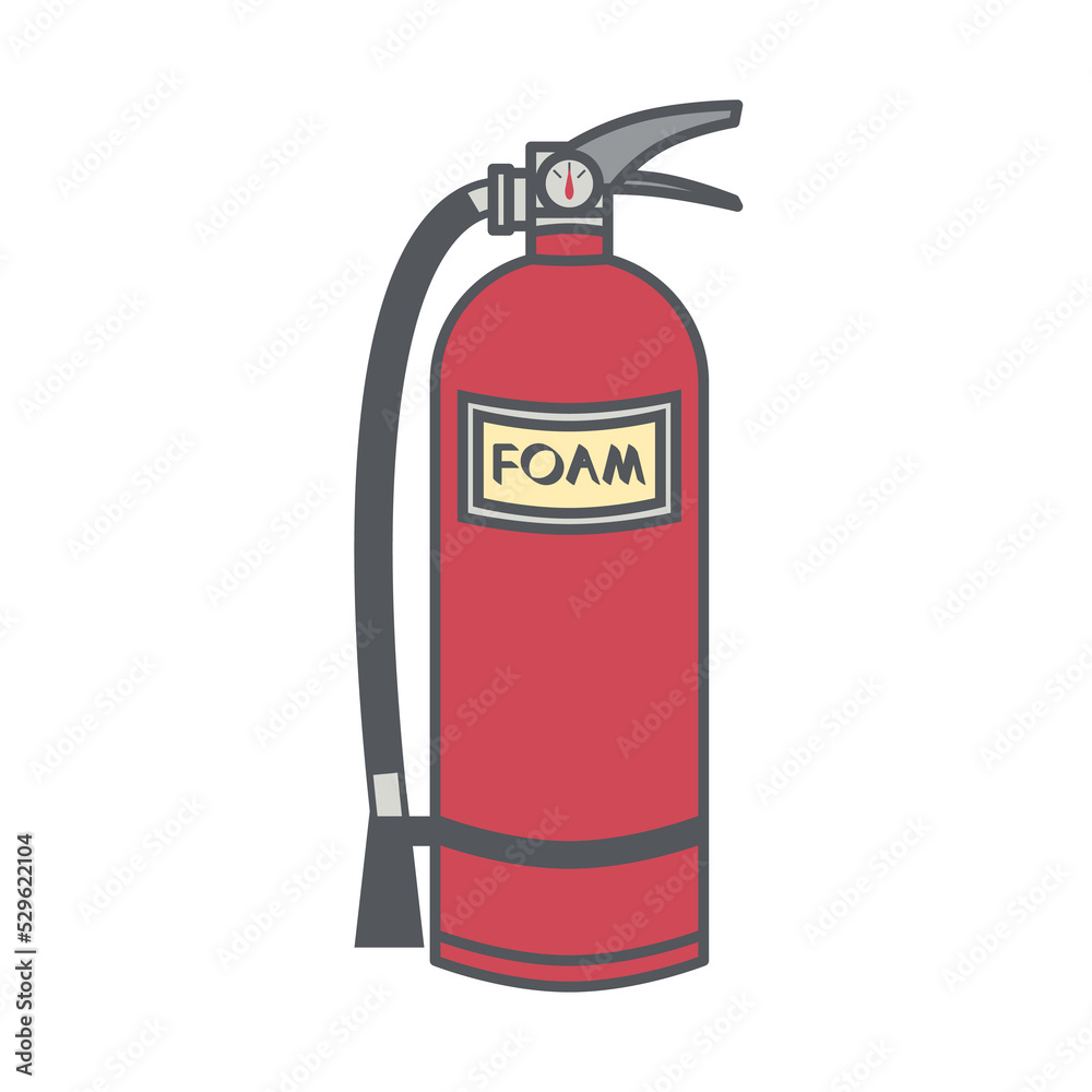 Fire Extinguisher Suppression Safety Equipment Tool