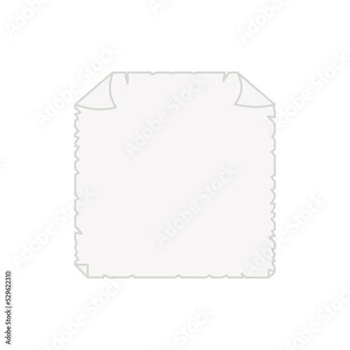 Flat Illustration Old Parchment Paper Texture Classic