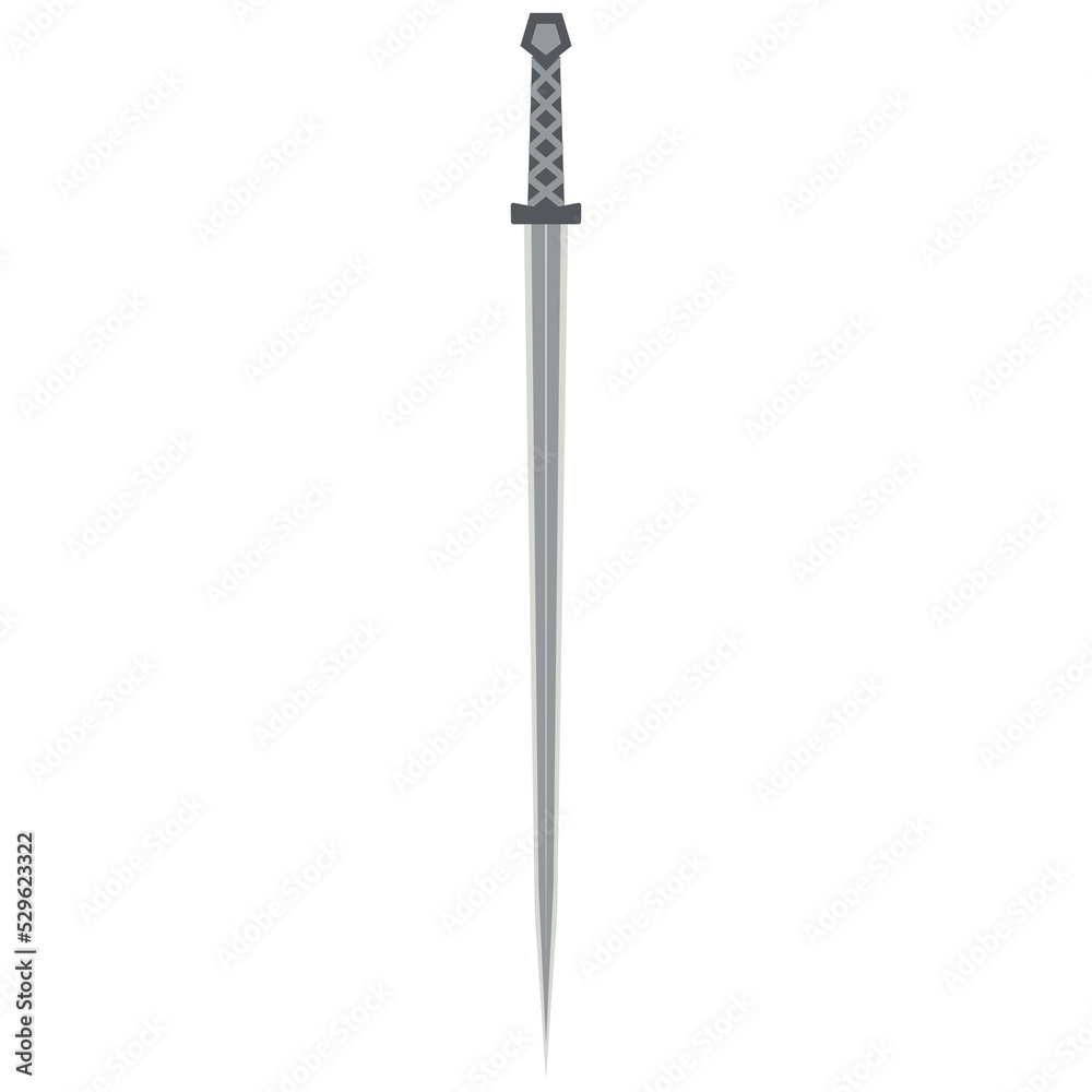 Needle Sword One Handed Two Side Sharp Classic Weapon Needle Sword One Handed Two Side Sharp Classic Weapon