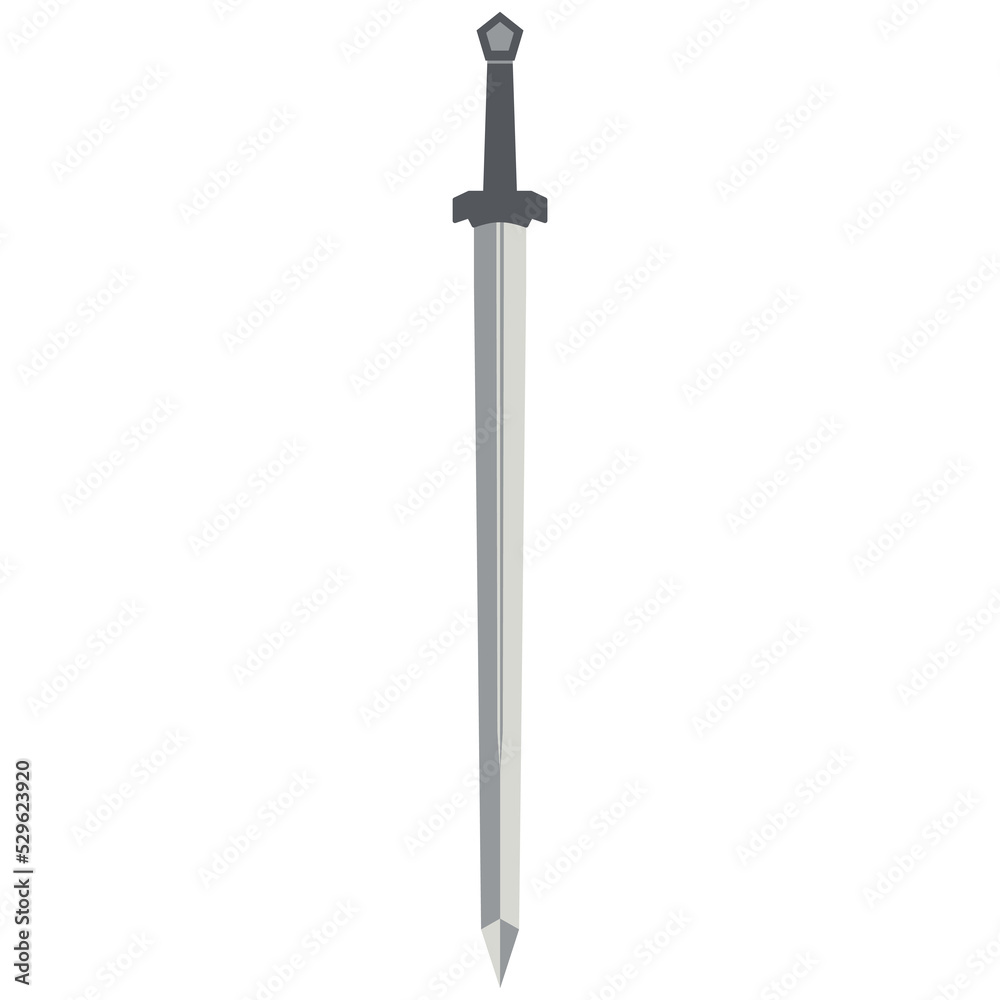 Sword One Handed Two Side Sharp Long Swords Knight Weapon Sword One Handed Two Side Sharp Long Swords Knight Weapon