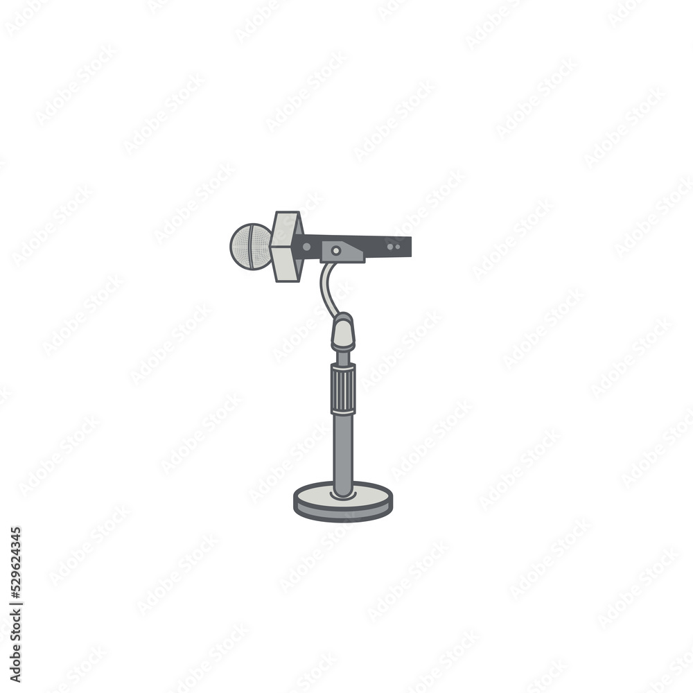 Tripod Using Microphone Podcast Day Setup Tripod Using Microphone Podcast Day Setup