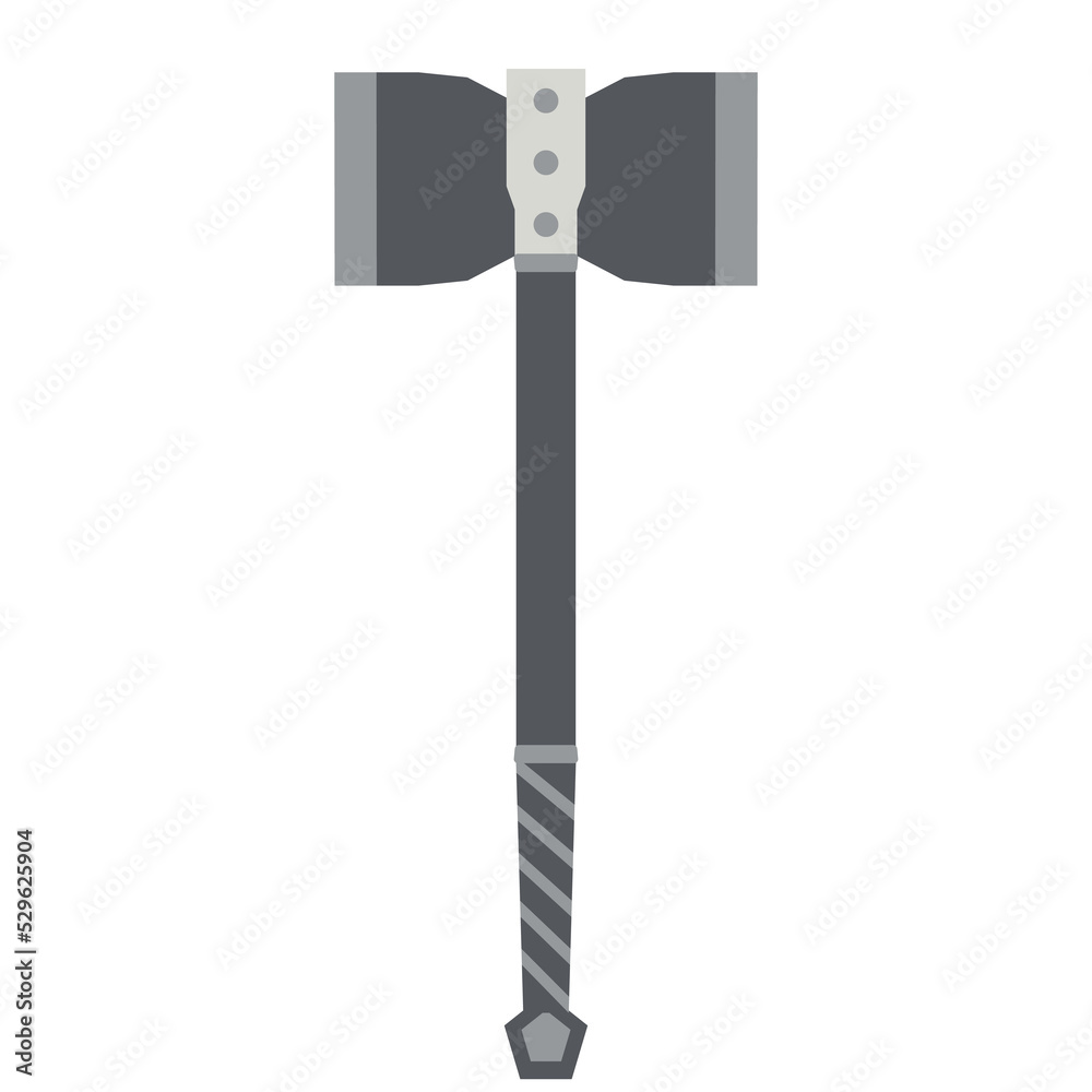 War Hammer Battle Viking Double Side Warrior Weapon