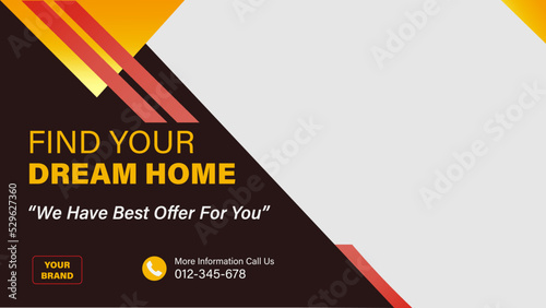 Property Cover Banner Template for Business