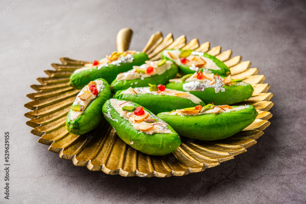 Parval Ravaiya Parwal Mithai is a popular North Indian sweet called Parval Pak, made ...