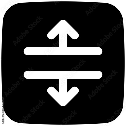 height glyph icon