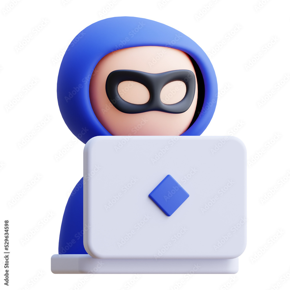 custom made wallpaper toronto digital3D rendering hacker icon illustration