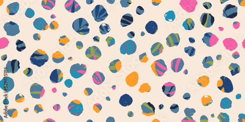Hand drawn seamless abstract pattern.Minimalist fashion template for your design.Modern background for paper, wallpaper, cover, fabric and other users. Vector illustration.