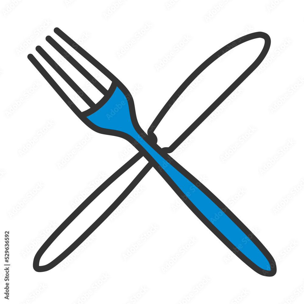 Fork And Knife Icon Fork And Knife Icon