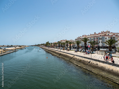 Marina, harbor entrance, Lagos, Algarve, Portugal