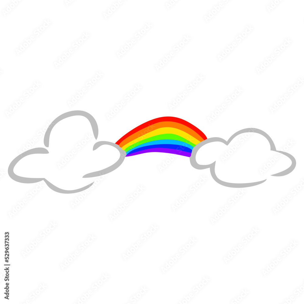 rainbow in the cloud rainbow in the cloud