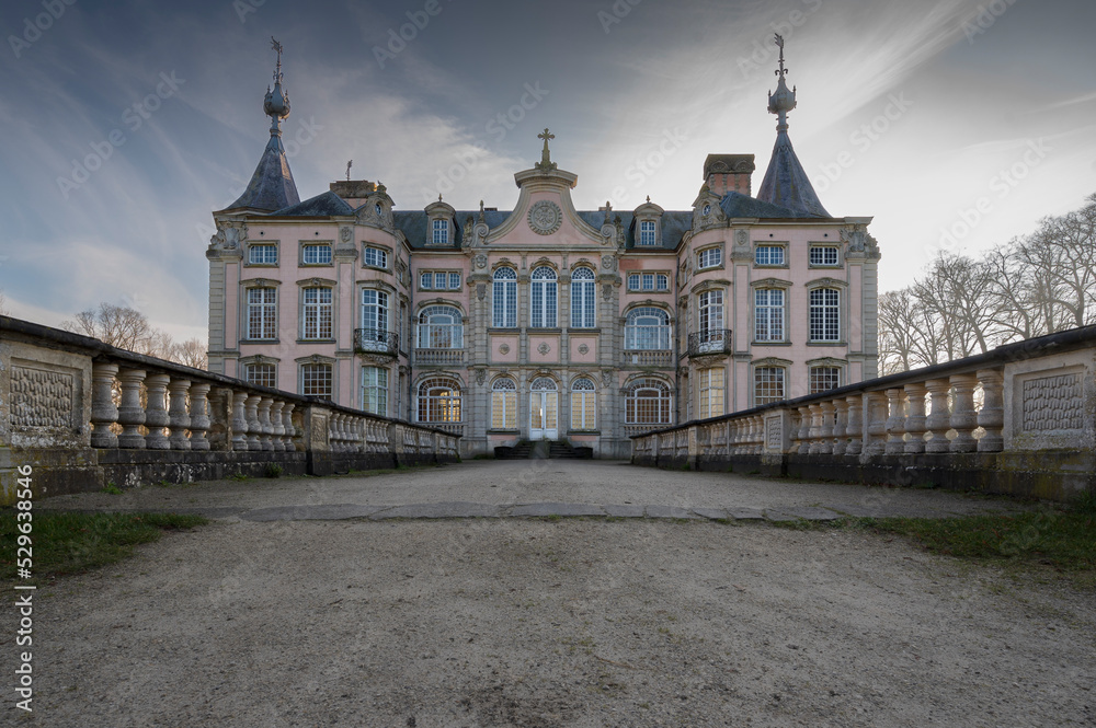 Château de poucques en Flandres Belgique