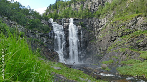 Skjiervefossen Norwegen photo