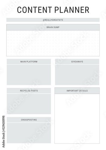 Content Planner