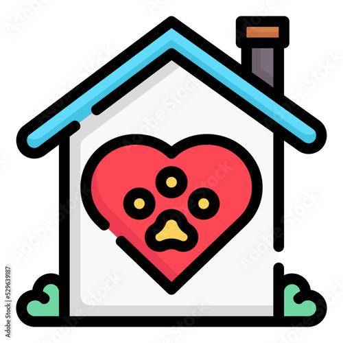 shelter line color icon