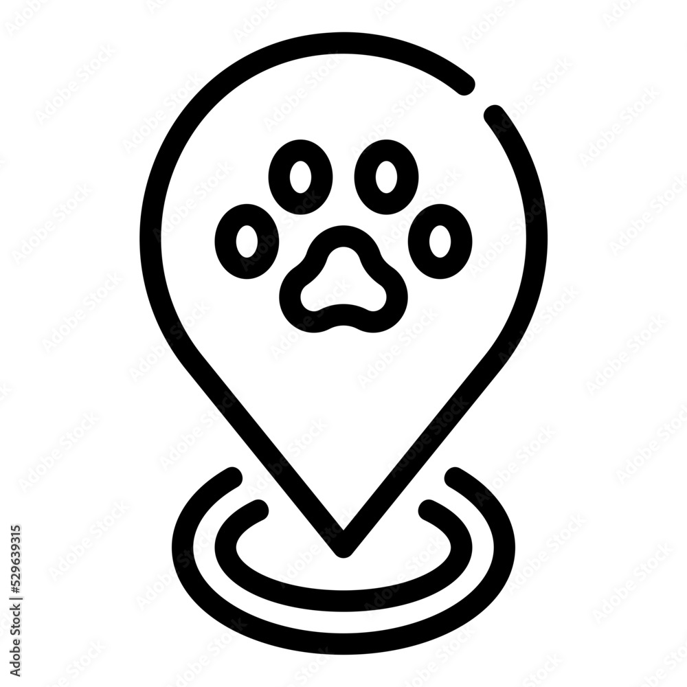 Obraz premium placeholder line icon