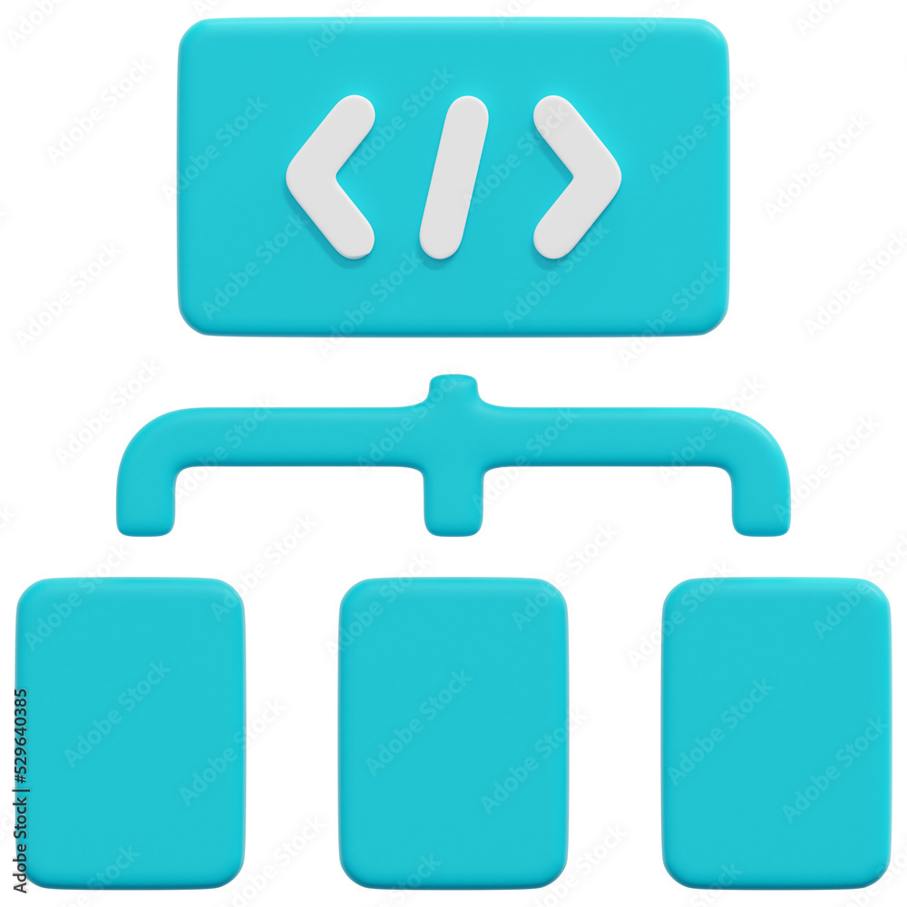 framework 3d render icon illustration framework 3d render icon illustration