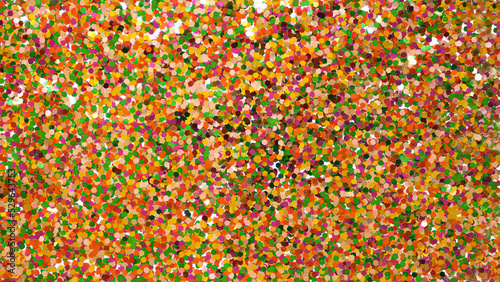 Background with colorful bright confetti