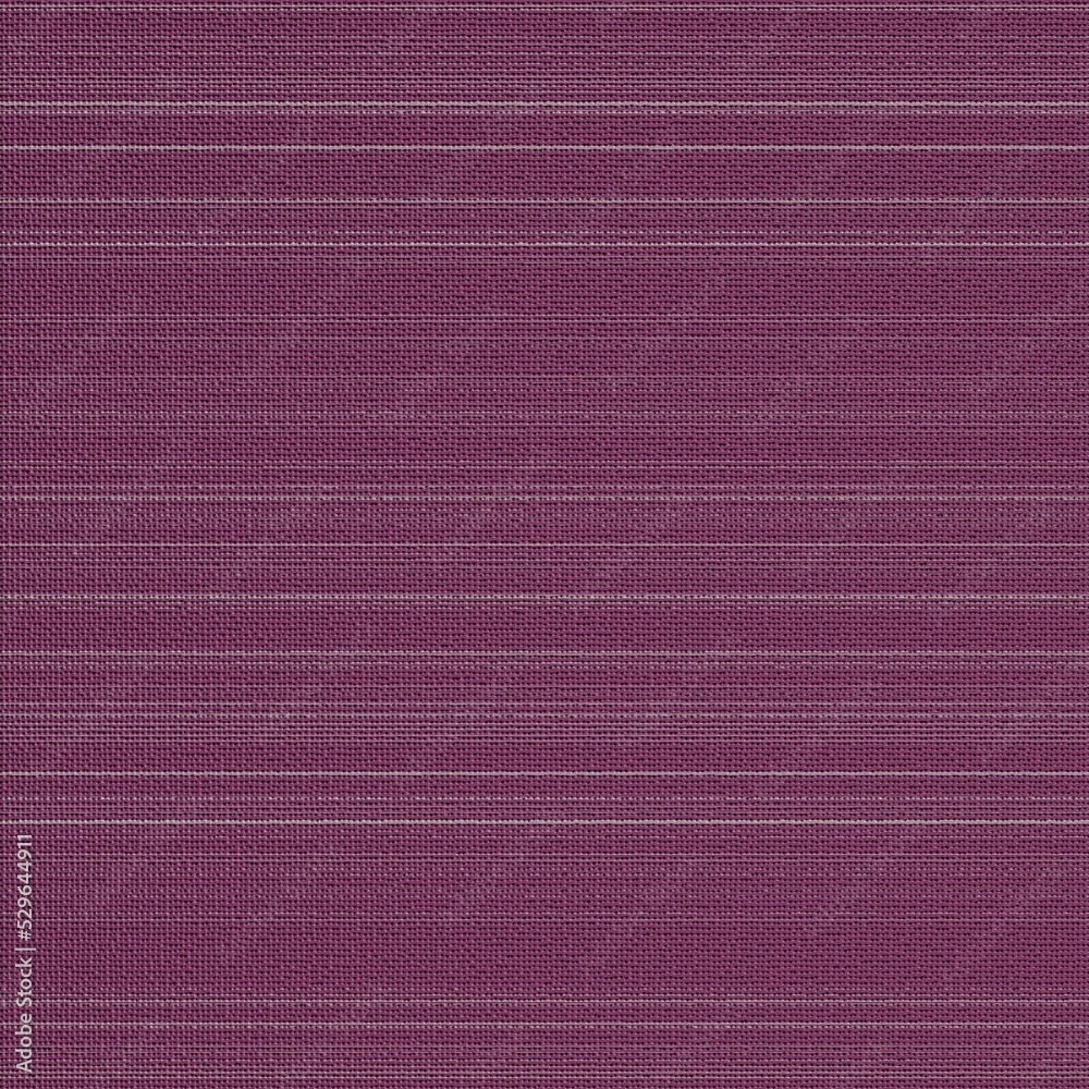 Fototapeta premium Seamless pattern made horisontal sripes, with cloth texture, weaving threads of fabric, carpet, 3D rendering