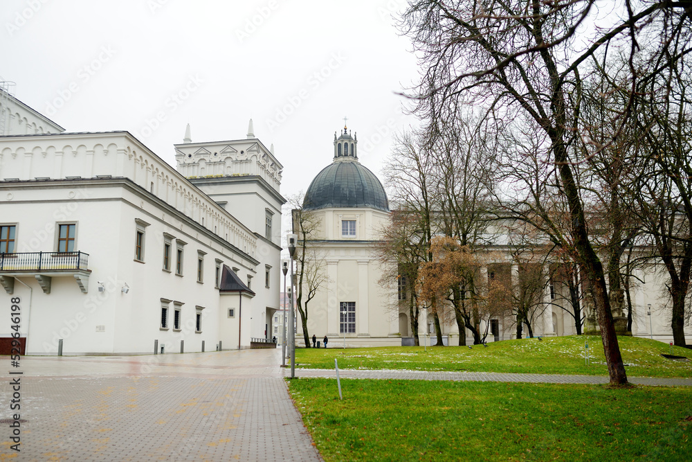 The Palace of the Grand Dukes of Lithuania, a palace in Vilnius, originally constructed in the 15th century for the rulers of the Grand Duchy of Lithuania