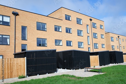 Modern residential apartments in Watford, Hertfordshire, England, UK