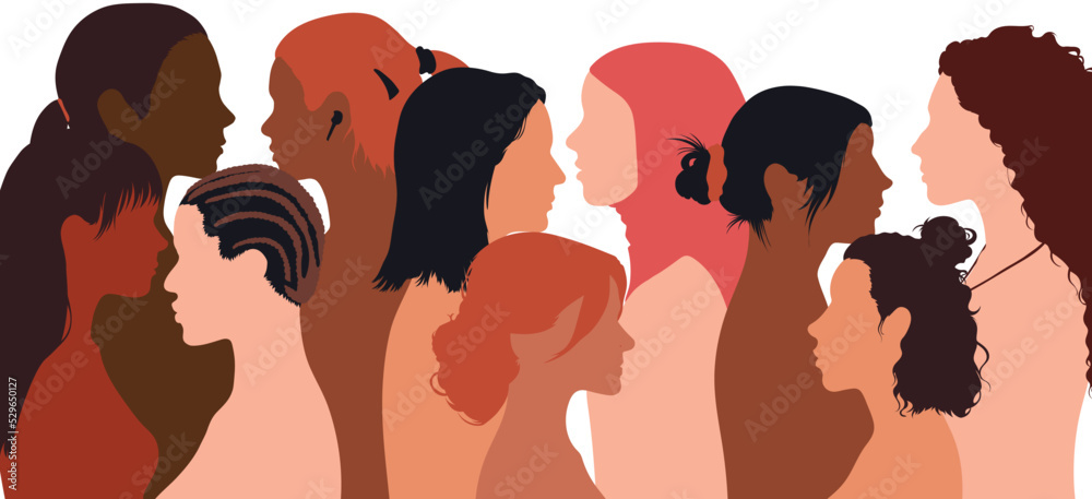 Community of women of diverse cultures. You can talk and share information. Multiethnic women and girls can communicate online. It's a place for friendship. Community of women of diverse cultures. You can talk and share information. Multiethnic women and girls can communicate online. It's a place for friendship.