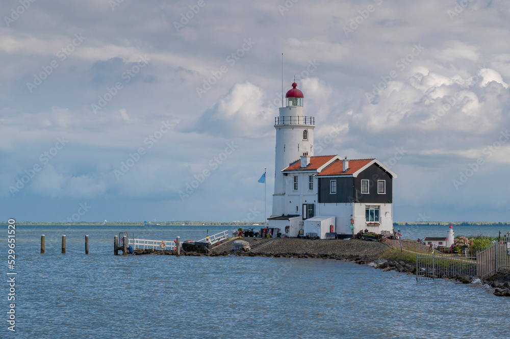 Phare de Marken en Hollande