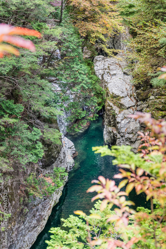 奈良県天川村の秋風景