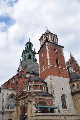 Royal Wawel Dragon Castle in Krakow.