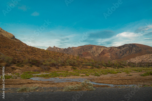 Mountains landscape of La Paz - Mexico