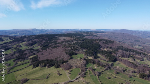 Naturschutzgebiet Schwarze Berge im Süden der bayrischen Rhön