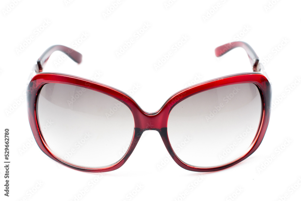 Fototapeta premium sunglasses at isolated white background