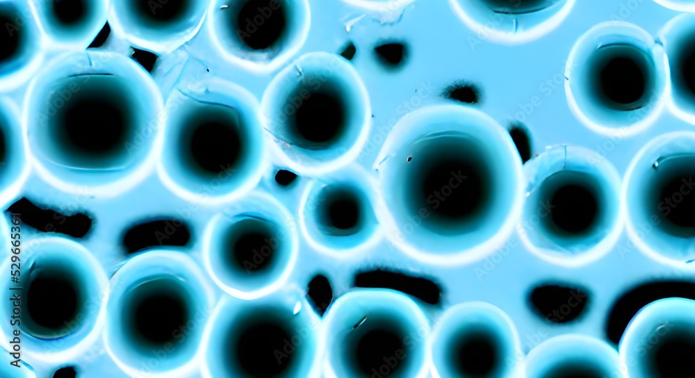 Realistic rendering of bacteria Realistic rendering of bacteria