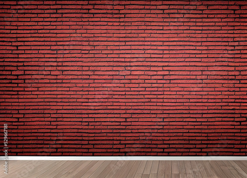 Red Masonry Brick Wall ideal for Backgrounds or Wallpapers