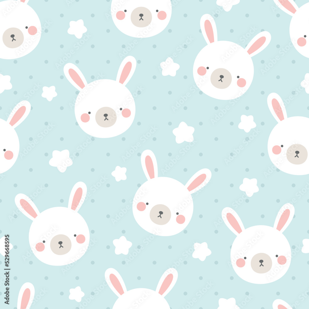 Seamless farm animals pattern Seamless farm animals pattern