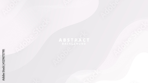 Abstract White liquid background. Modern background design. gradient color. Dynamic Waves. Fluid shapes composition. Fit for website, banners, wallpapers, brochure, posters