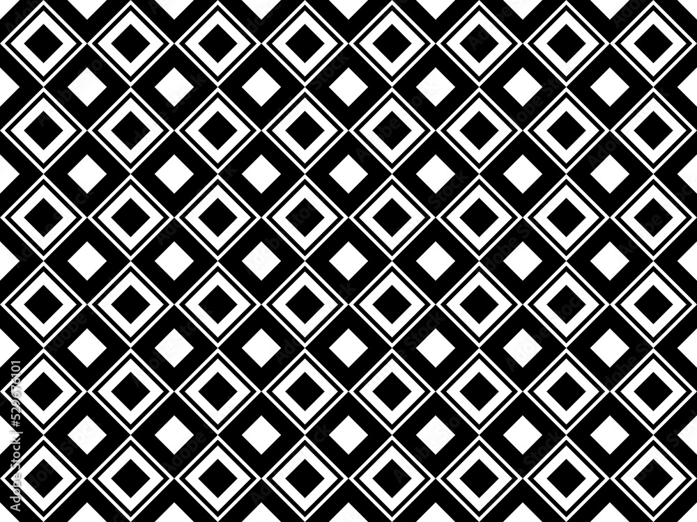 Seamless rhombus pattern