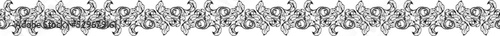 Art Nouveau Border Band Frame Floral Motif Pattern © Christos Georghiou