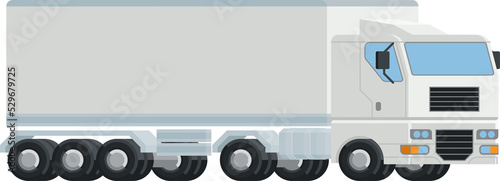 Logistics Semi Truck Big Ri...