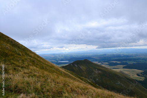 clouds over the mountains