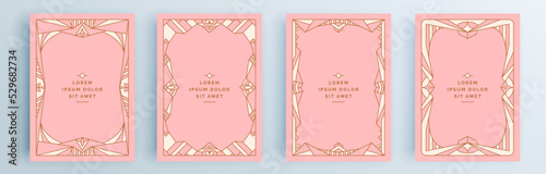 Modern abstract covers set, minimal covers design. Colorful geometric background, vector illustration.	

