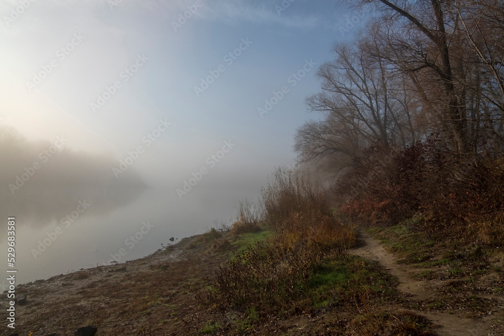 mist over the river mist over the river