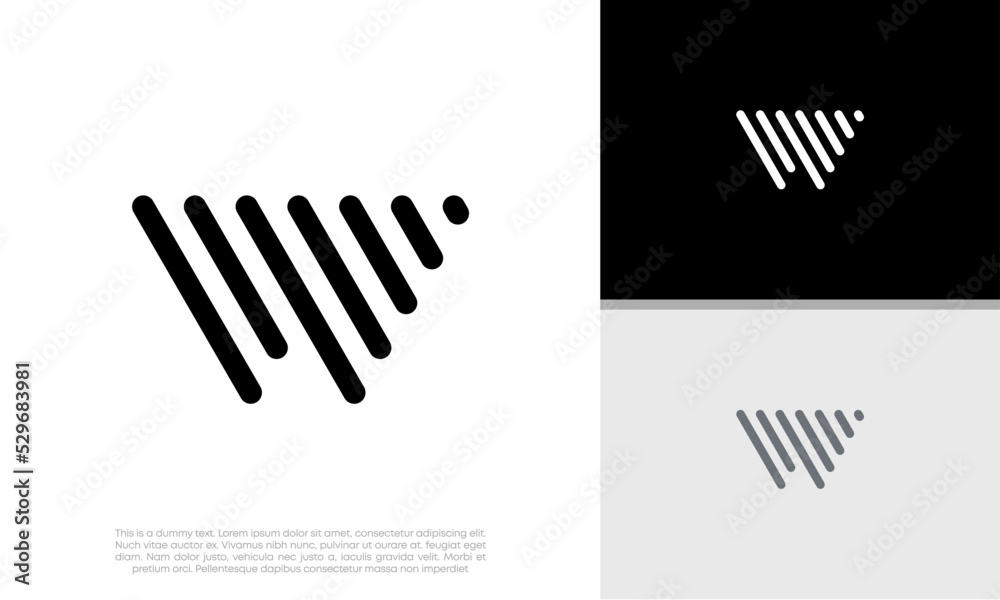 Initial W logo design. Innovative high tech logo template.
Initial W logo design. Innovative high tech logo template.