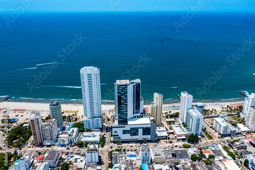 Cartagena in Colombia from above | Luftbilder von der Stadt Cartagena in Colombia 