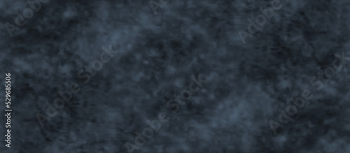 Abstract grainy grunge texture, dark blue old paper texture, decorative and scratched grunge background with smoke and for any wallpaper, cover, card and design.