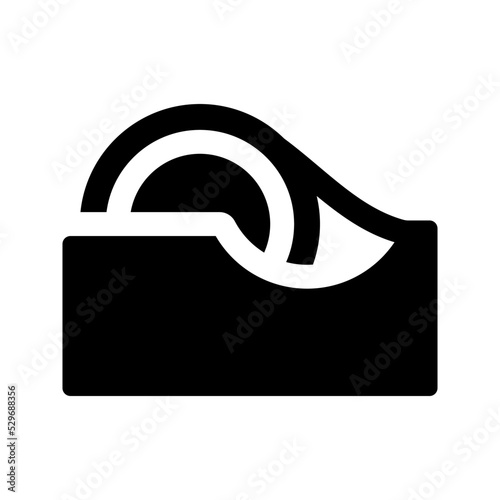 scotch tape icon. sellotape sign. vector illustration