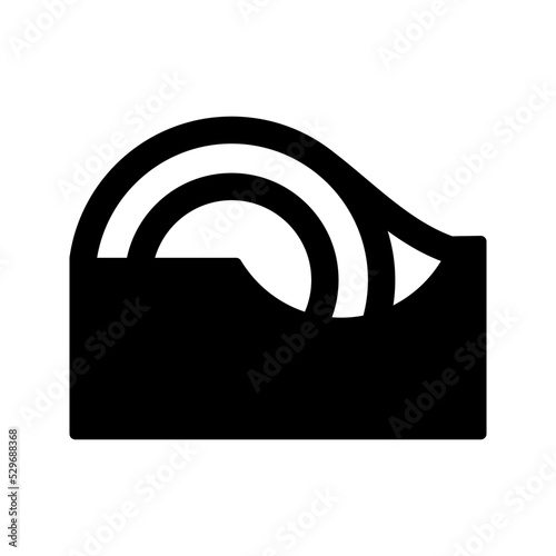 scotch tape icon. sellotape sign. vector illustration