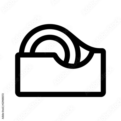 scotch tape icon. sellotape sign. vector illustration