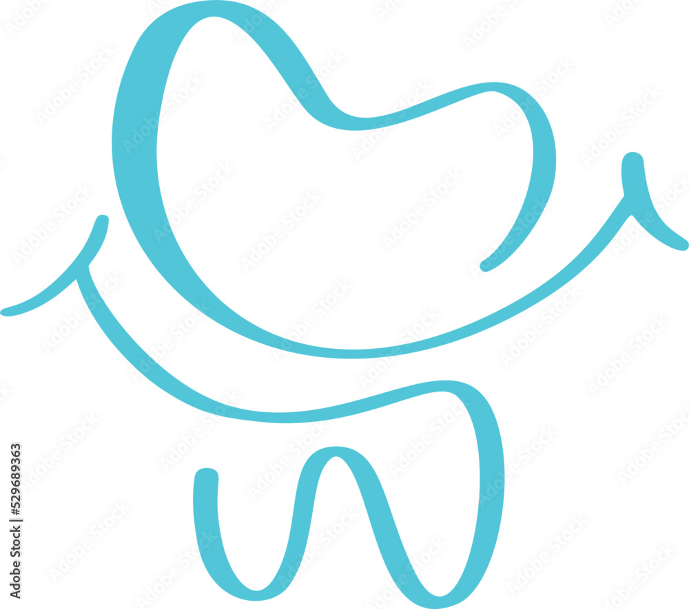 Blue tooth vector logo icon smile. Dentistry symbol. Medical sign. Dentalhealth. Clean White and healthy. Dental care. Medical care Logo template Blue tooth vector logo icon smile. Dentistry symbol. Medical sign. Dentalhealth. Clean White and healthy. Dental care. Medical care Logo template