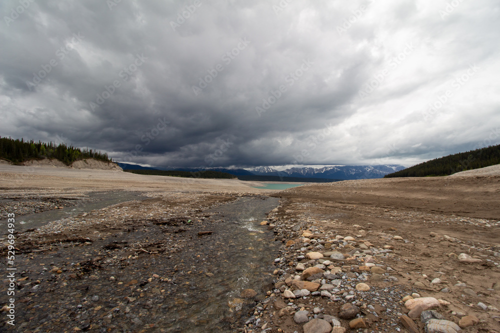 Abraham Lake, AB, Canada