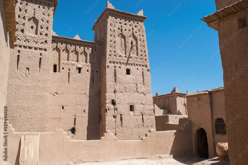 Ancient Kasbah Amridil in Skoura Oasis, Morocco.
